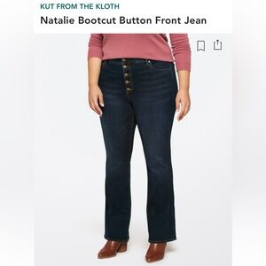 Kut from the Cloth Women’s 20W Bootcut Stretch Jeans